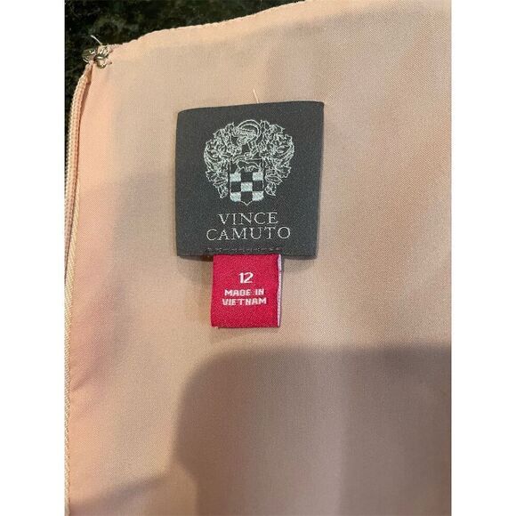 Vince Camuto Women's Geometric Jacquard Sheath Dress Size 12 Multicolor - Picture 7 of 12